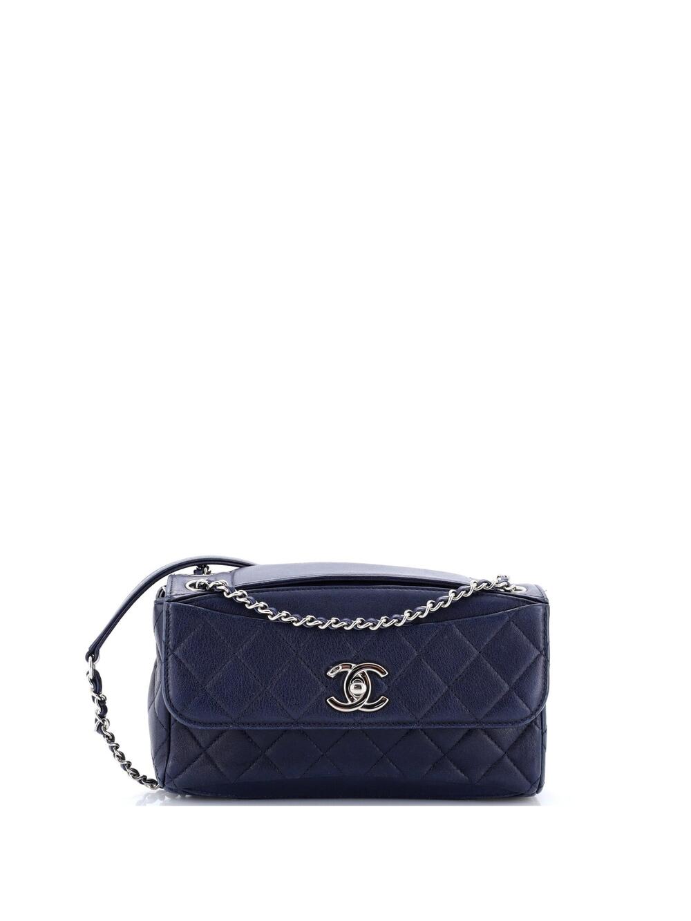 Chanel Cc Turnlock Chain Flap Bag #357222C36B